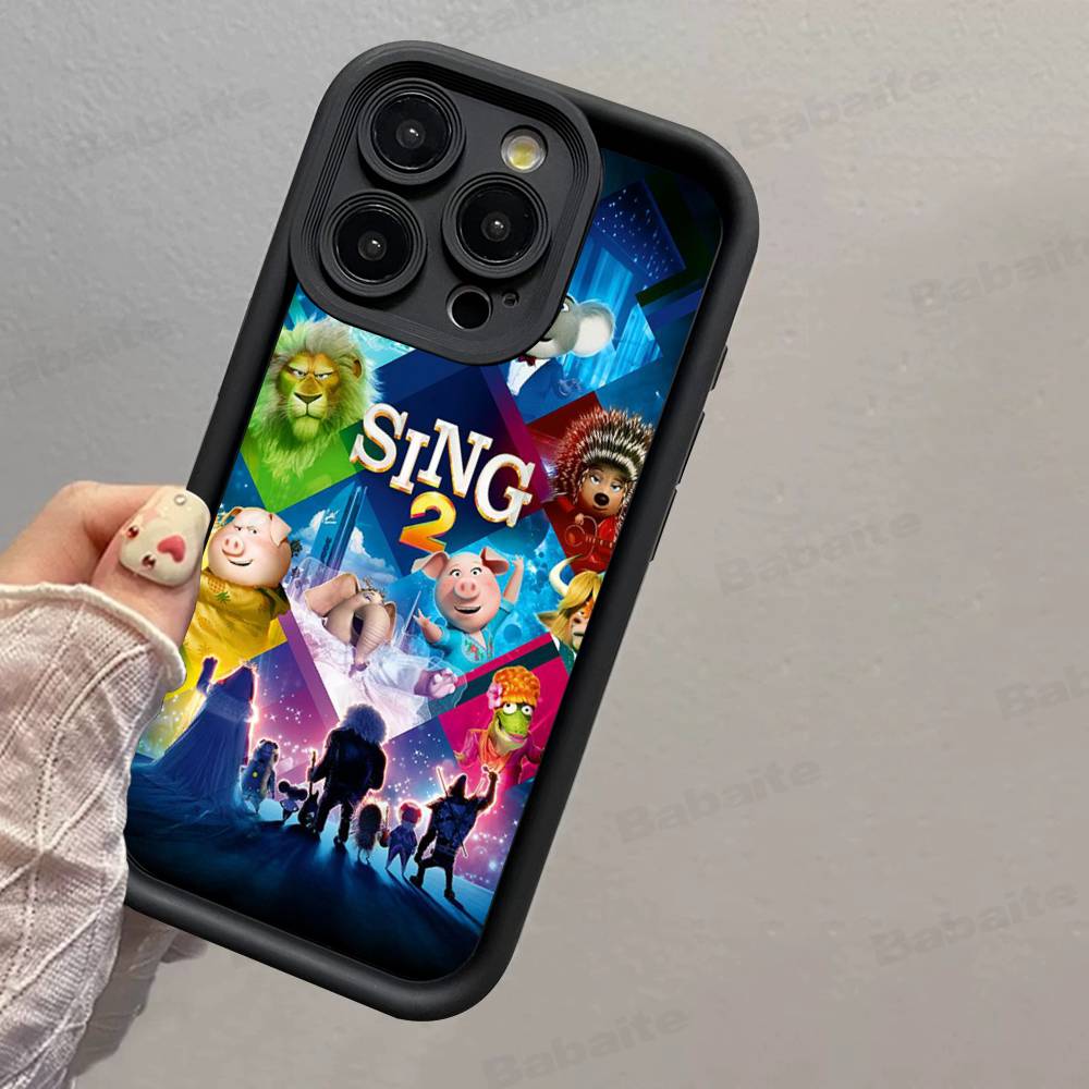 Classic Musical Movie S-Sing Phone Case For IPhone 16 15 14 Plus 13 12 11 17 Pro Max Pro Soft Cover