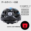 PANTHER Bicycle Helmet for Adults and Cycle Sports Dial Size Rear Highly Impact Unisex Juniors, Helmet, Adjustment, Visor, Light, Breathable,