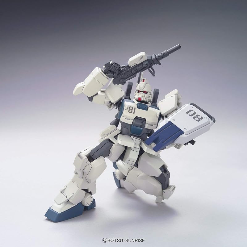 SPIRITUEUX BANDAI (Bandaï) esprits) HGUC Mobile Suit Gundam 08th MS Platoon RX-79[G]Ez-8 Gundam Ez8 Échelle 1/144 Modèle en plastique à code couleur