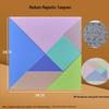 Magnetic Tangram 28cm Extra-Large Geometric Puzzle - Shape Recognition & Math Teaching Tool