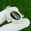 Natural Botswana Agate Gemstone Jewelry 925 Sterling Silver Pendant For Women