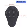 Ventilated Spine Support Pad Advanced Shock Absorption & Ergonomic Fit Back Protection Panel For Racing Motorcycle Gear
