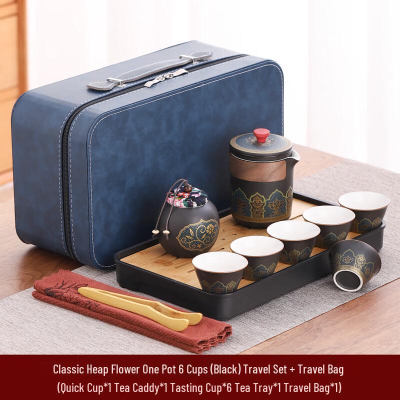 Ceramic Travel Kung Fu Tea Set
