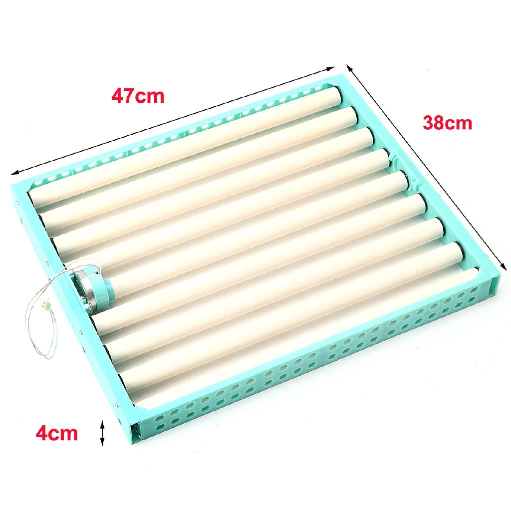 360 Degree Chicken Eggs Turner Automatic Incubator Farm Incubation Tray Tools Duck Quail Bird Poultry Eggs Supplies Blue