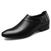 Luxury Men Leather Shoes Formal Dress Shoes for Male Plus Size Party Wedding Office Work Shoes Slip On Business Casual Oxfords