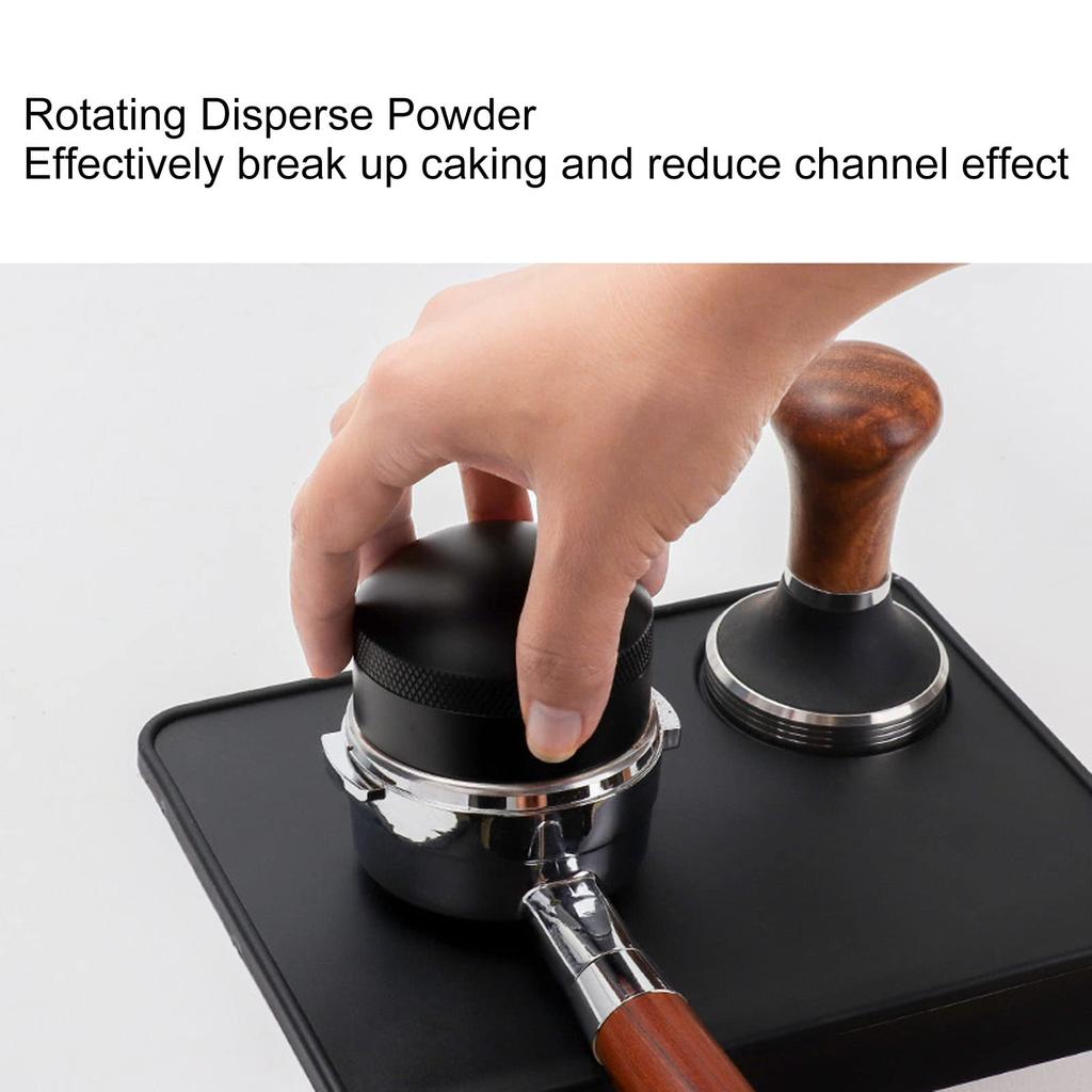 Coffee Needle Distributor, Rust-Resistant Stainless Steel, Portable Base Design, Coffee Needle (51mm)