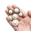 10Pcs Plastic Ornaments DIY Pearl Clothing Buttons Needlework Shirt Buttons Sewing Accessories