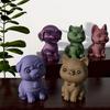 3D Dog Soap Mold Silicone Chocolate Fondant Mold Candle Making DIY Crystal Resin