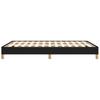 Vidaxl Bed Frame Without Mattress, Black, 140X190 Cm, Upholstered
