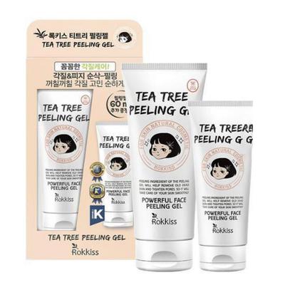 Żel peelingujący Rockies Tea Tree (produkt główny 120ml + 60ml dodane), 1 jednostka
