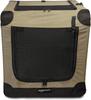 Amazon Basics Soft Pet Crate, Foldable and Portable, for Dogs and Cats, Small, 66cm X 46cm X 46cm, Tan