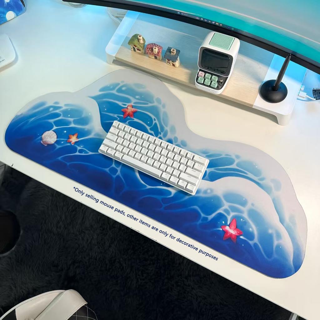 Lilac Butterfly Deskmat 90x40cm Keyboard Kawaii Accessories Laptop Desk Mat Mouse Pads Gaming Pc Rug Carpet Desk Protector