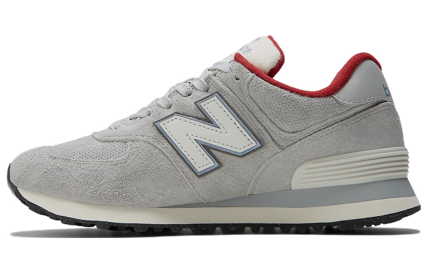 574 Wmns New Balance  Grey Blue Varsity Red  Women s WL574BU2 36.5