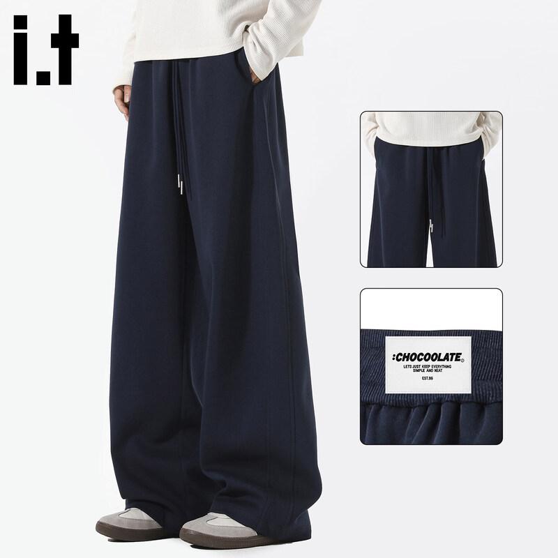 Men s :CHOCOOLATEit Heavyweight Patchwork Straight-Leg Sweatpants 5XL