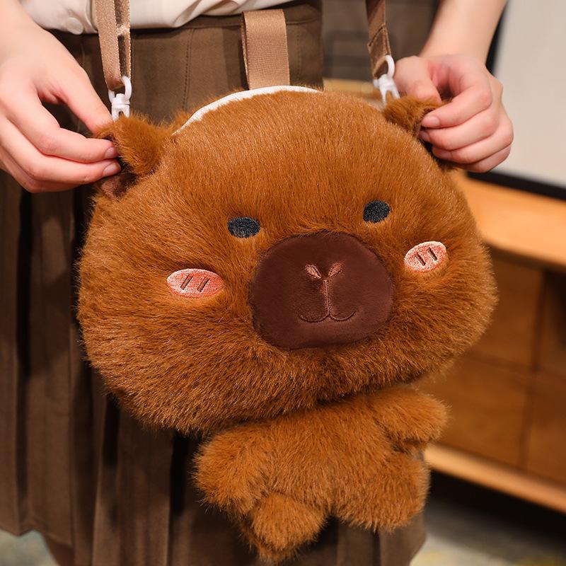 

Новая мультяшная плюшевая сумка, милая детская кукла, детский сад, маленькая книга, рюкзак, плюшевая кукольная сумка, подарок на день рождения 28cm