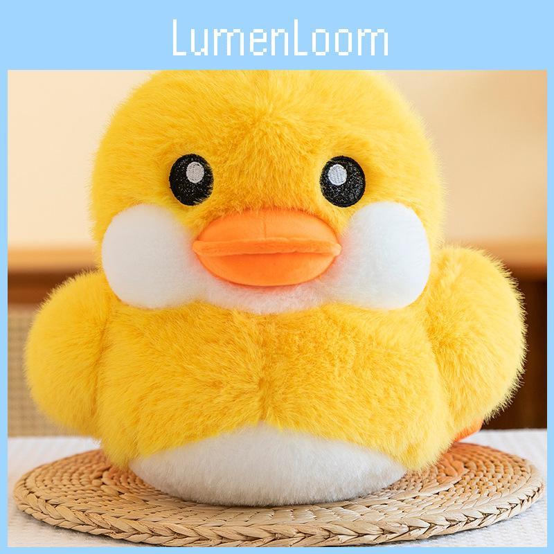 Duck Yellow Plush Toy Cartoon Stuffed Animal Doll Room Decoration Kids Gift