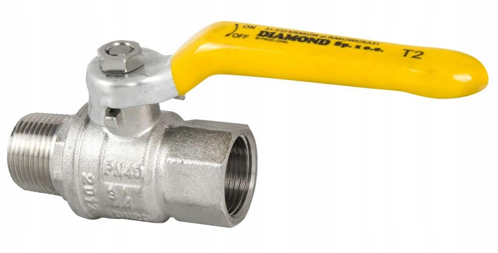 Gas Ball Valve 1 Inch Handle Female Thread