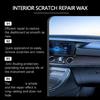 Dashboard Restorer Car Interior Scratch Remover with Sponge Scratch Repair Paste Repairing Polishing Wax for All Vehicle