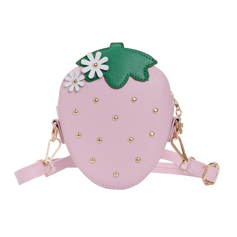 Childrens Cute Fruit Crossbody Bag With Adjustable Strap For Daily Use