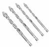 6/8/10/12mm Drill Bit Set Four Edged Electric Drill Bit Multi-purpose Punching Tool  Metalworking