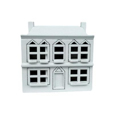 Decorative Cottage Villa Model Ornament for Kids Retro Cottage Villa Figurines Desktop Miniature Pretend Game Props