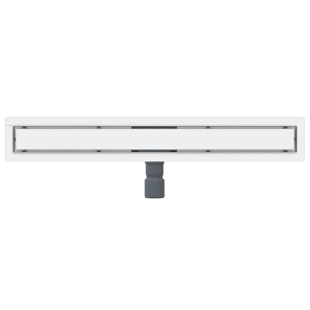 2 in 1 Shower Drain Silver 80 cm Stainless Steel 304