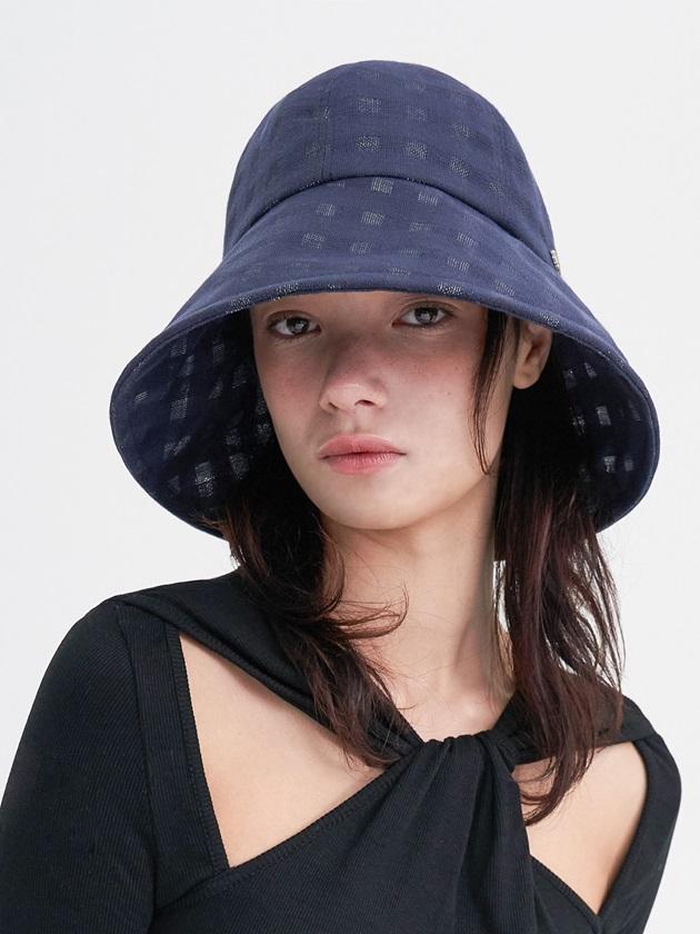 Beulaunhaes Saint Hat - Gingham Navy