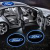 Autoaufkleber Ford LED Auto Tür Willkommensleuchten Laserprojektor Kabellose Auto HD Courtesy Lampe Für Ford Transit Kuga Mondeo Explorer