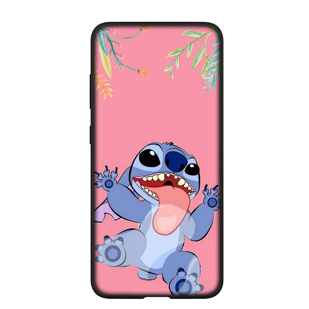 Phone Case for iPhone 17 16 15 Plus XR 16E Huawei P30 P20 Lite Redmi Note 14 12 11 13 Pro Max OPPO A60 A80 A40 A18 A38 Blue Lilo Cartoon Stitch Cover