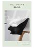 French High-Waisted A-Line Midi Skirt