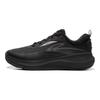 Li Ning SOFT GO FLEECE Cushioning Slip Resistant Abrasion Resistant Support Rebound Low top Casual Shoes Men's Black AGLV081-3