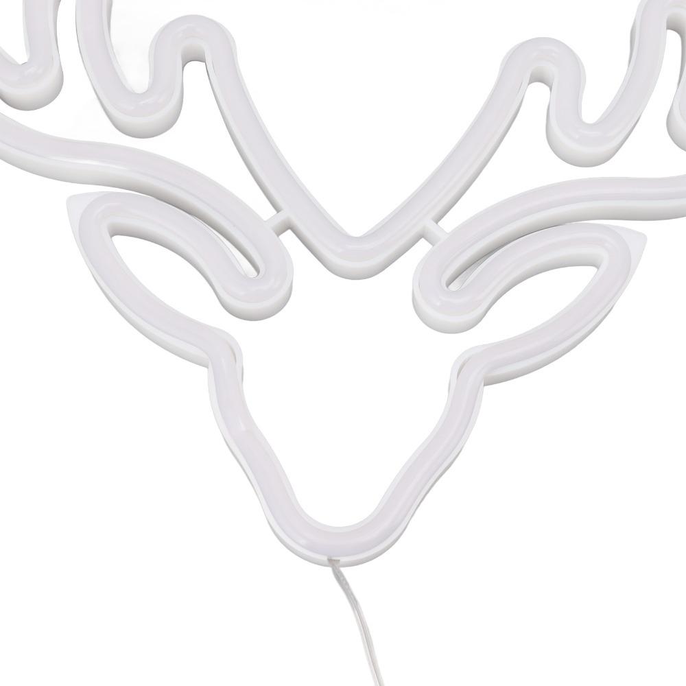 5V Neon Light LED Sign Deer Shaped LED Neon Light Energy Saving Neon Light  Home Colorful Light