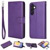 For Samsung Galaxy A25 5G (Global) (161.0 X 76.5 X 8.3mm) Case 2 in 1 Detachable Magnetic Leather Wallet Mobile Cover with Strap