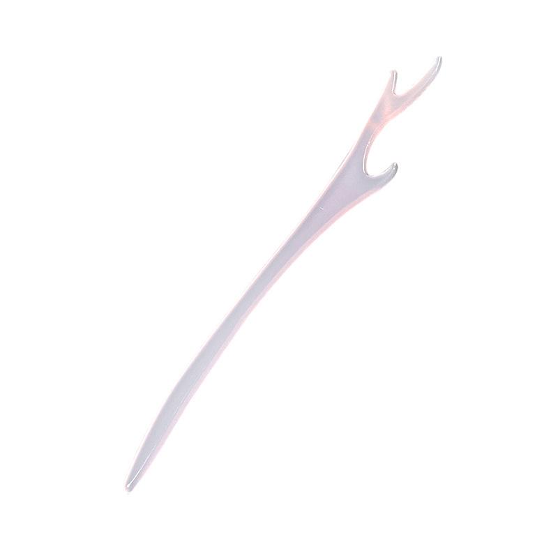 Imitation Jade Ancient Wind Hairpin Daily Hair Coiffure Hanfu Bamboo Xiangyun Cheongsam Hair Pulling Pill Head Multicolor Hairpin