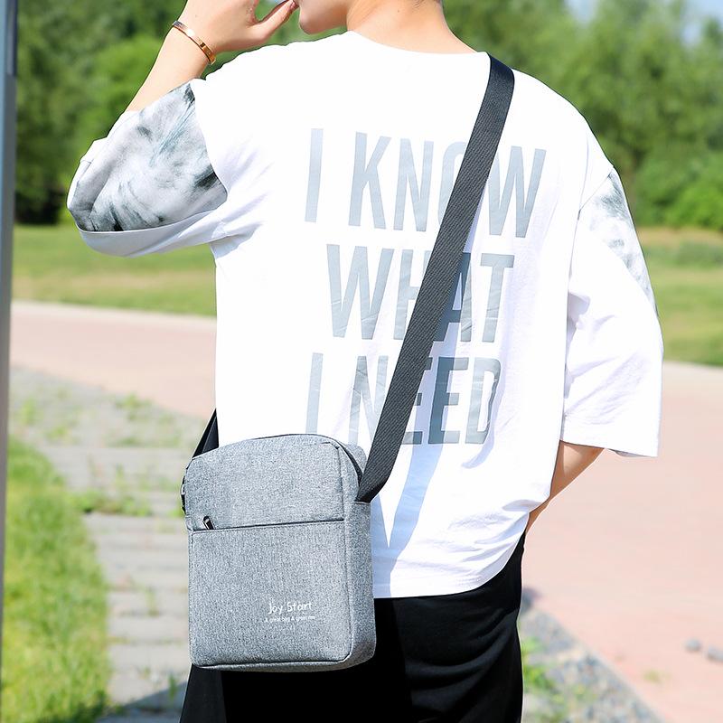 New Men's Business Casual Shoulder Bag Oxford Cloth Water Repellent Crossbody Bag Outdoor Backpack