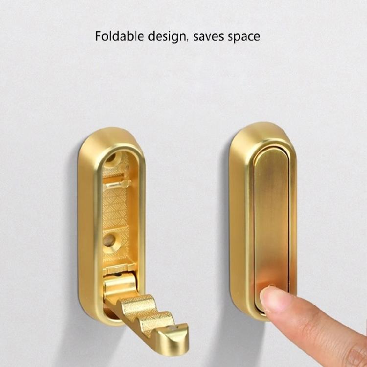 3pcs Modest Hooks Wall Mount Space Savers Modern Bathroom Organizers Hooks Simple Installation Upgrades for Towels