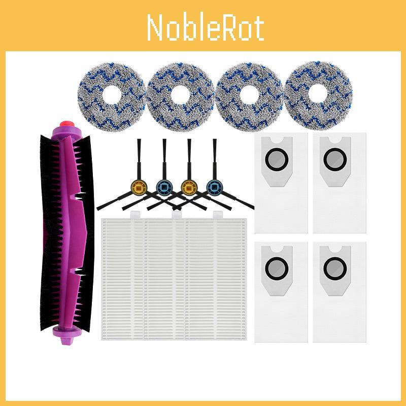 W11 For Midea V10 V12 Sweeping Machine Main Brush Filter Screen Dust Bag