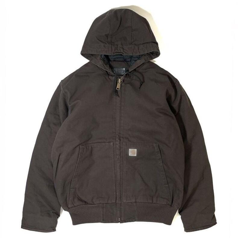 Kaha T2024 Men's Loose Fit Drop Shoulder Hooded Cotton Jacket - Thick, Warm & Versatile for Autumn/Winter.