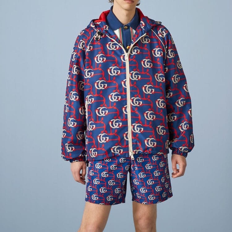 Gucci Gg Monogram Supreme Jacket 739749-ZAMX0-4956
