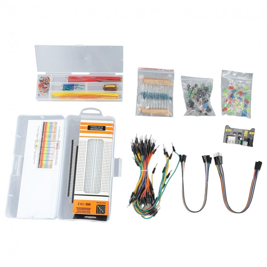 Kit Component With Box 830 Breadboard Cable Resistor