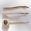 luvinball Pebble Snowball Hairpin Set(3pcs)