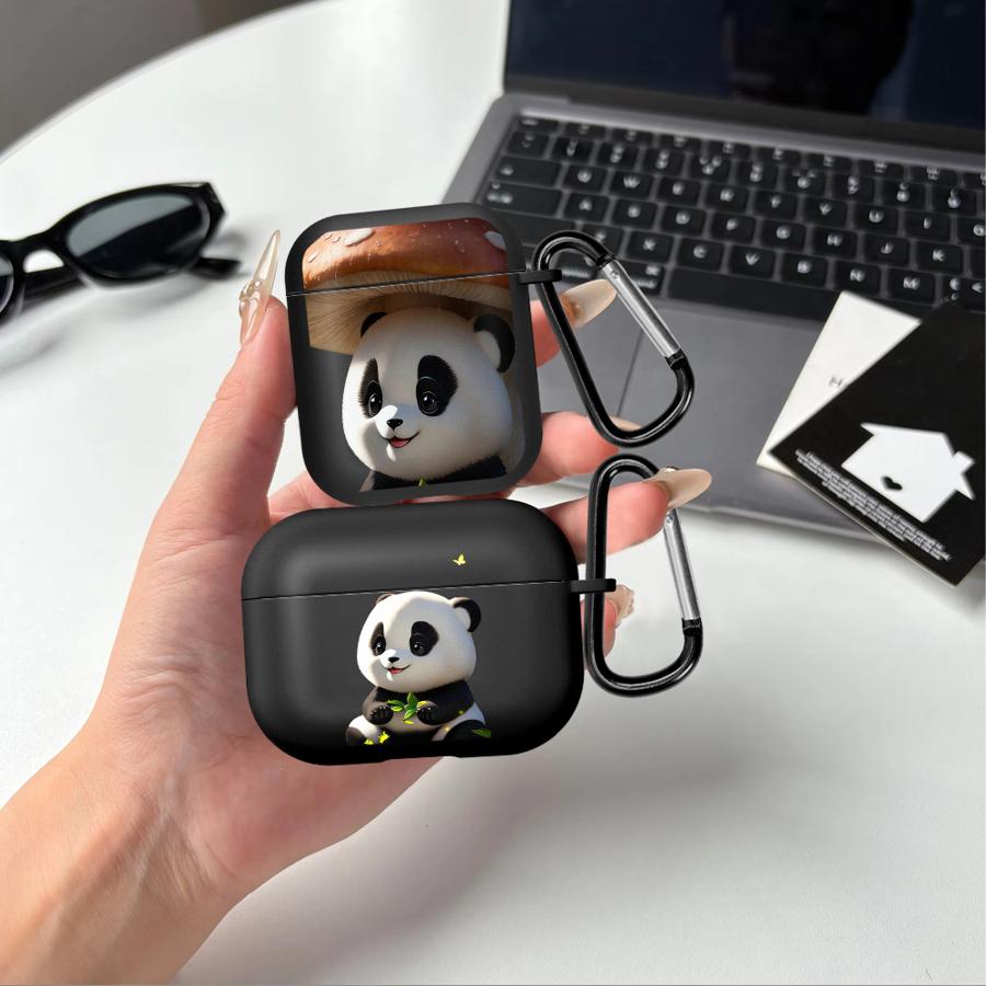 Hülle Für Airpods 2 Pro2 1 3 Pro3 Pro 4 Kopfhörerhüllen Abdeckung Niedlicher Panda