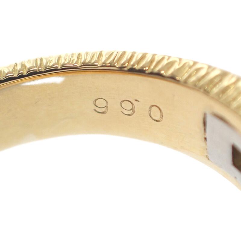 No Brand  #12(JP Size) Ring K18 Yellow gold/Pt900Platinum Women