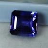 Natural Purple Tanzanite Loose Gemstone 10.80 Ct Emerald Cut for Jewelry Making and Gem Collections