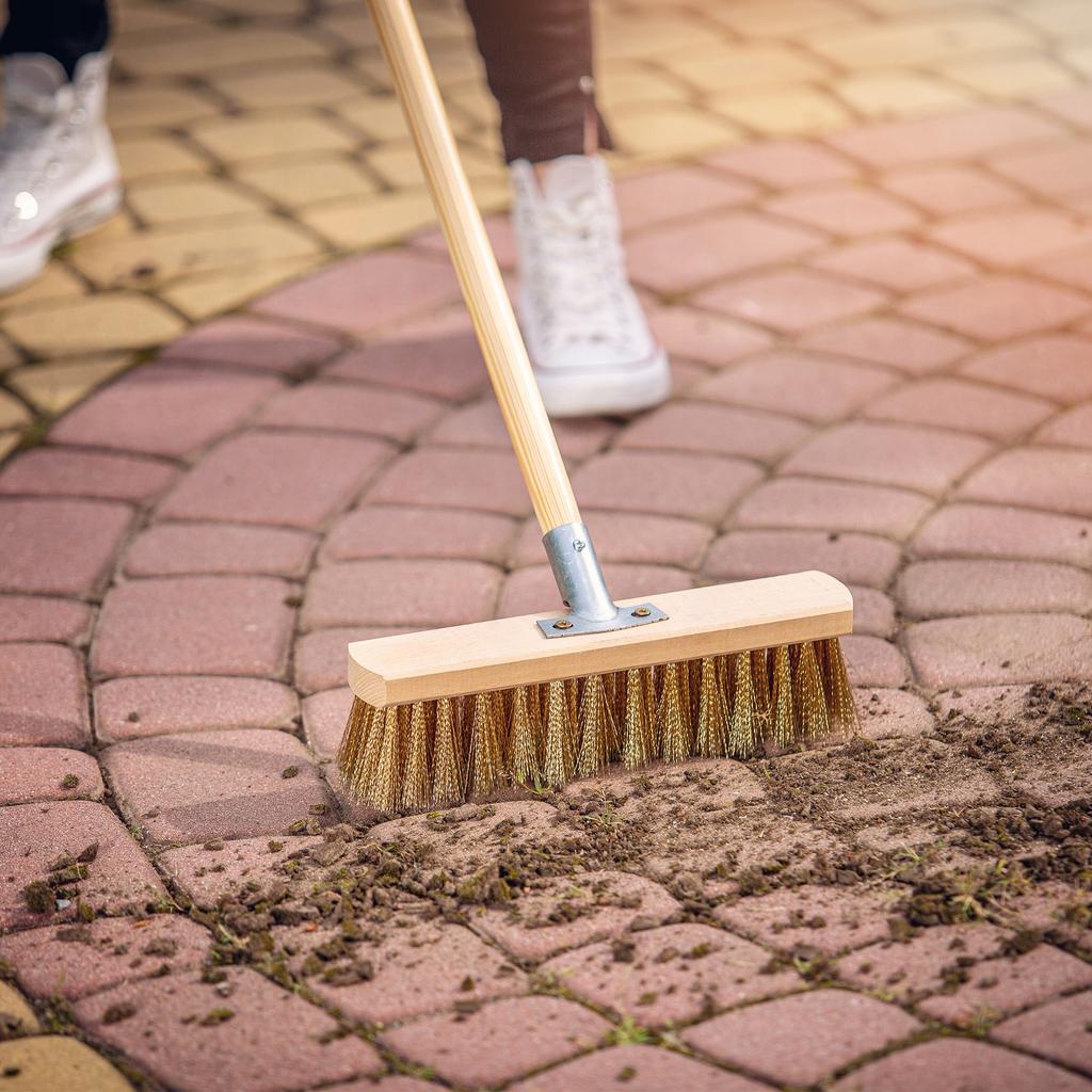 KADAX Szczotka Ulicówka Zamiatacz Miotła Trzonek 30 cm