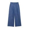 Fashion Women's Baggy Jeans Elegant High Waist Pocket Wide Leg Female Trouser 2025 Spring Lady Casual All-match Denim Pant New