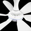 Portable 6 Leaves USB Powered Canopy Ceiling Fan 2/4/8 Hours Timer 4 Gears USB Fan for Outdoor for  Home Bed Tent