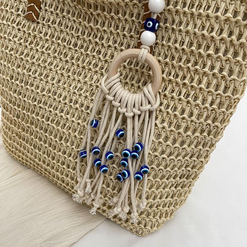 Женская тканая сумка большой емкости для подмышек — фото 13