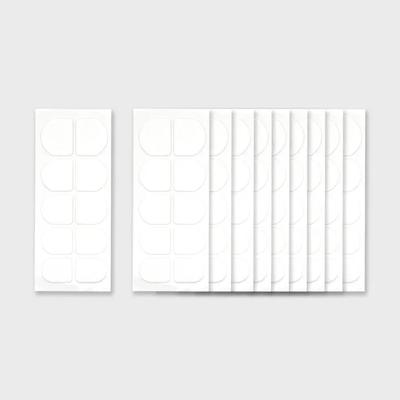 Double-sided Tape for Gel Nail Tips 10 Sheets - 100 Taps (Type A)