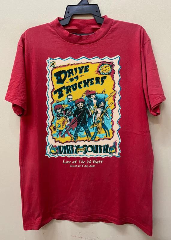 Drive-By Truckers Band Dirty South Live Shirt Unisex Concert S To 5XL SG567